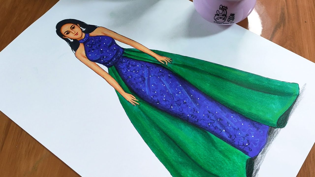 Govt-Recognised Fashion Illustration Course to Design Gowns