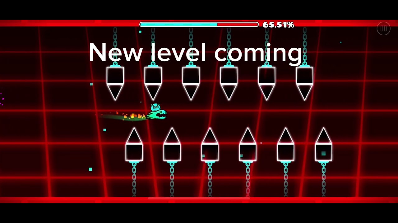 My geometry dash level - YouTube