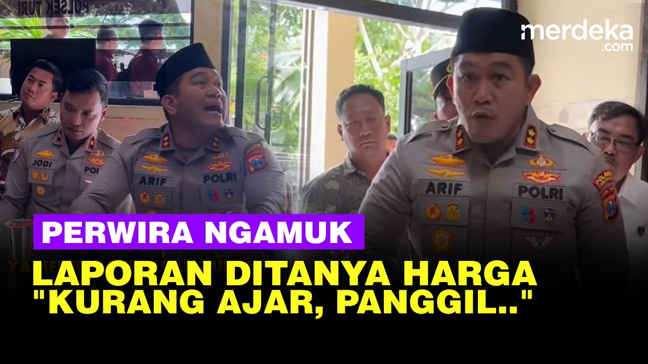 Perwira Polisi Ngamuk Lapor Hilang Sepeda Ditanya Harga: Panggil Kapolsek, Kurang Ajar!