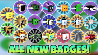 How to get ALL 20 NEW BADGES in BEE SIMULATOR! - ROBLOX