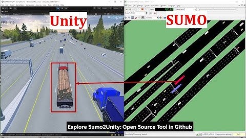 2D SUMO to 3D Unity: Real-Time Truck Simulation