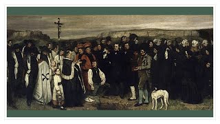 Burial at Ornans, Gustave Courbet
