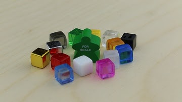 Ice Cube 8mm - Board Game Pieces from The Game Crafter