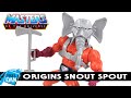SNOUT SPOUT MOTU Origins Deluxe Action Figure Review | Masters of the Universe Origins