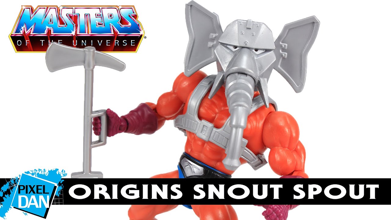 SNOUT SPOUT MOTU Origins Deluxe Action Figure Review | Masters of the Universe Origins
