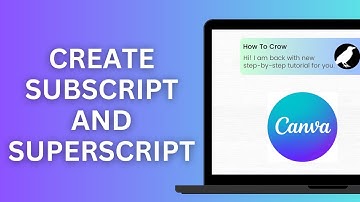 How to Create Subscript and Superscript on Canva