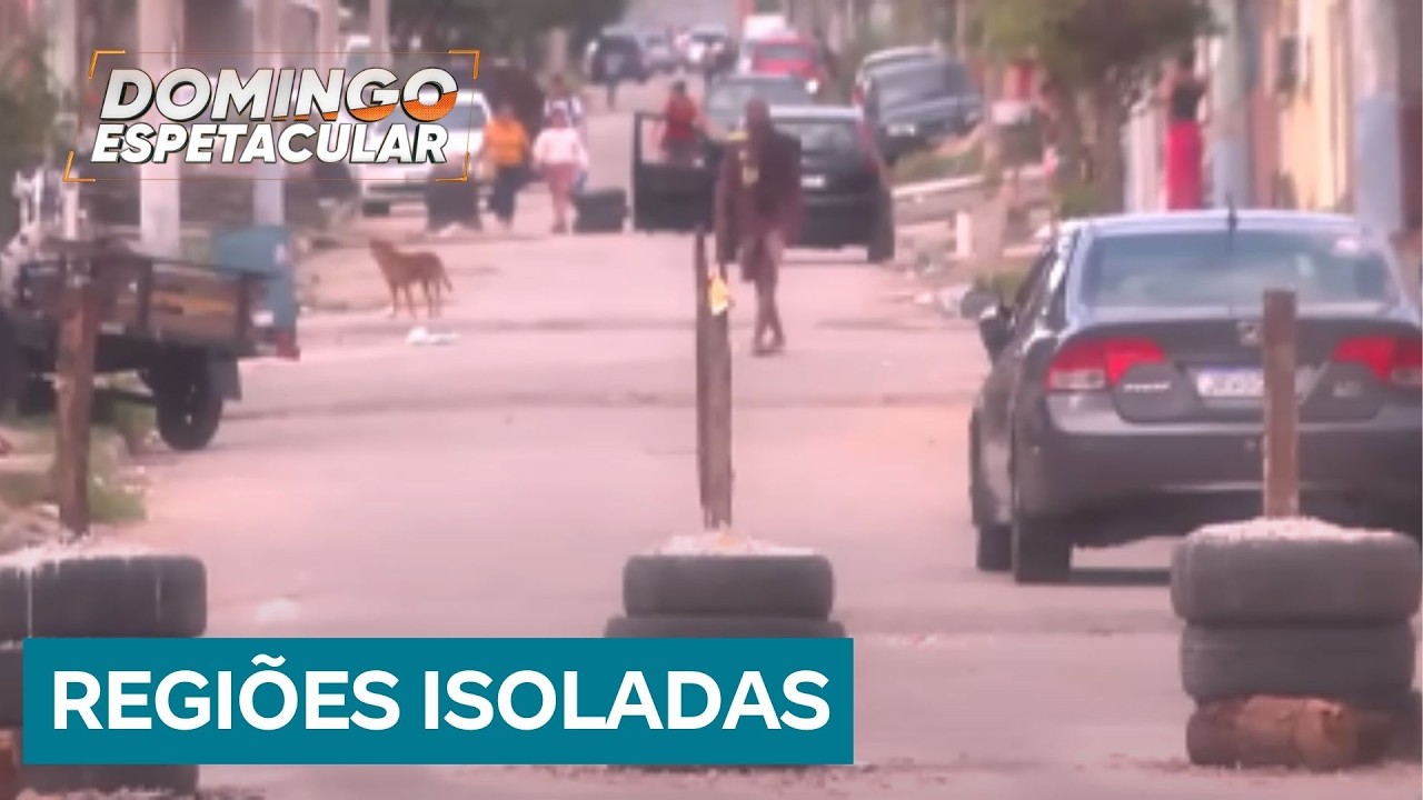 Regiões de bairros e comunidades do RJ tem sido isoladas por barricadas feitas por traficantes