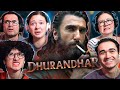 DHURANDHAR FIRST LOOK REAKTION Ranveer Singh Aditya Dhar