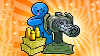 Ammo Fever: Tower Gun Defense - Part 3 - Stickman Gun Army Commander Gameplay Walkthrough screenshot 5