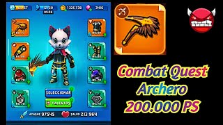 Combat Quest Archero - Espesura SpeedRun +200.000 PS Guadaña Oscura 🏹 Gameplay [Español] screenshot 5