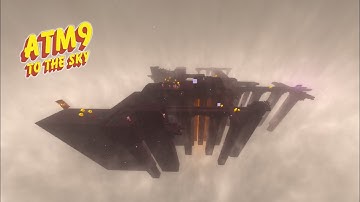 Floating Fortress || ATM 9 To The Sky Ep 5