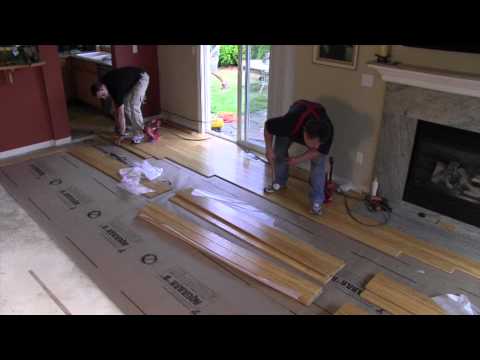 Can I Nail Down Bamboo Flooring - Home Decorators Collection Laminate Flooring Installation Video