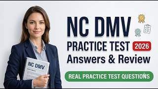 North Carolina DMV Practice Test Answers & Review 2026 | Pass Your NC Permit Exam Today!