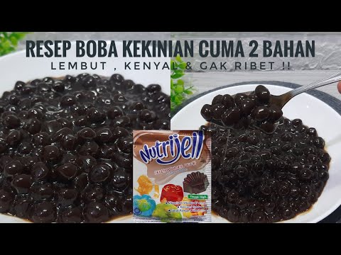 Cara Membuat Boba Rasa Coklat