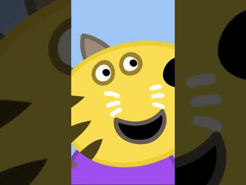 Madame Gazelle Has Balloons for Everyone! 🎈 #peppapig #shorts