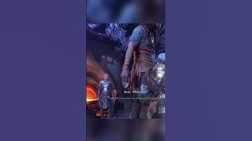 SPOILER ALERT! Dint see that coming Brok  #ps5 #godofwarragnarok