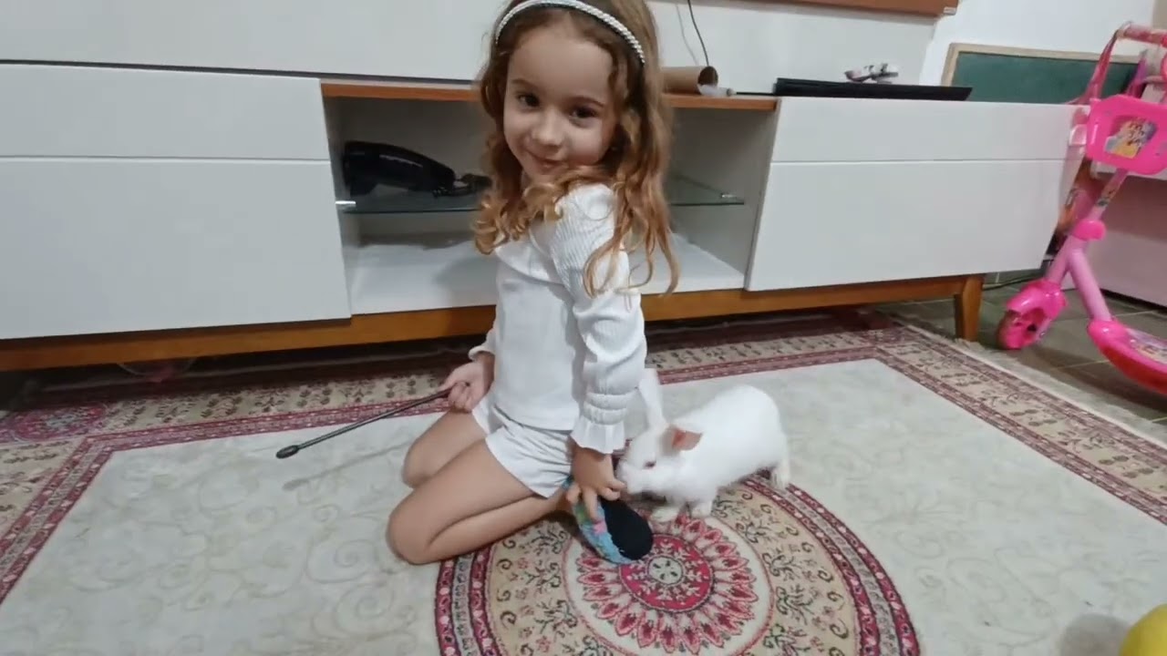 Ganhei uma Coelhinha 🐰