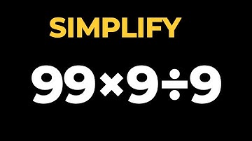 Most Famous Example Of Order Of Operation!