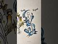 How to draw body with(gold,souls,crystal) #youtubeshorts #art #howtodraw #tutorial