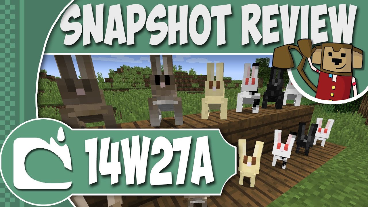 Minecraft Rabbit Snapshot Minecraft Snapshot 14w27a - Bunnies, Brewing, Babies & B-MORE ...