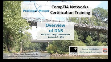 An Overview of DNS - CompTIA Network+ N10-005: 1.7
