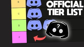 The Official Discord Tier List