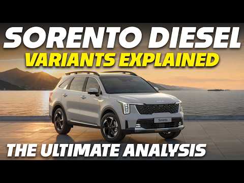 Kia Sorento Diesel Variants Explained | HTE, HTE(O), HTK, HTK(A), HTX, HTX(A), Black Line
