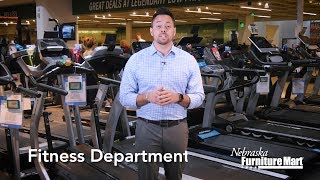 Fitness Department at Nebraska Furniture Mart