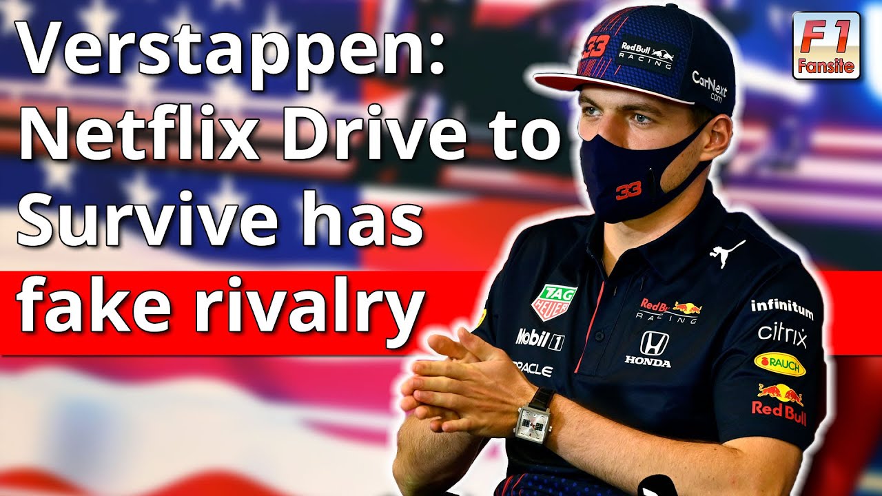 Max Verstappen snubs fake F1 Netflix 'Drive to Survive' series