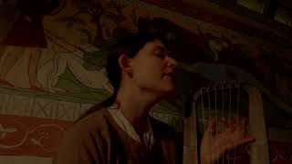 Lyke Wake Dirge (Funeral Folk Song) on Anglo Saxon Lyre / Harp