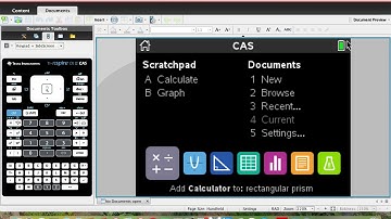 Ti-Nspire CAS skills: Saving and launching up Notes page