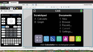 Ti-Nspire CAS skills: Saving and launching up Notes page