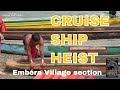 Stuart at the Embera Village in Panama 