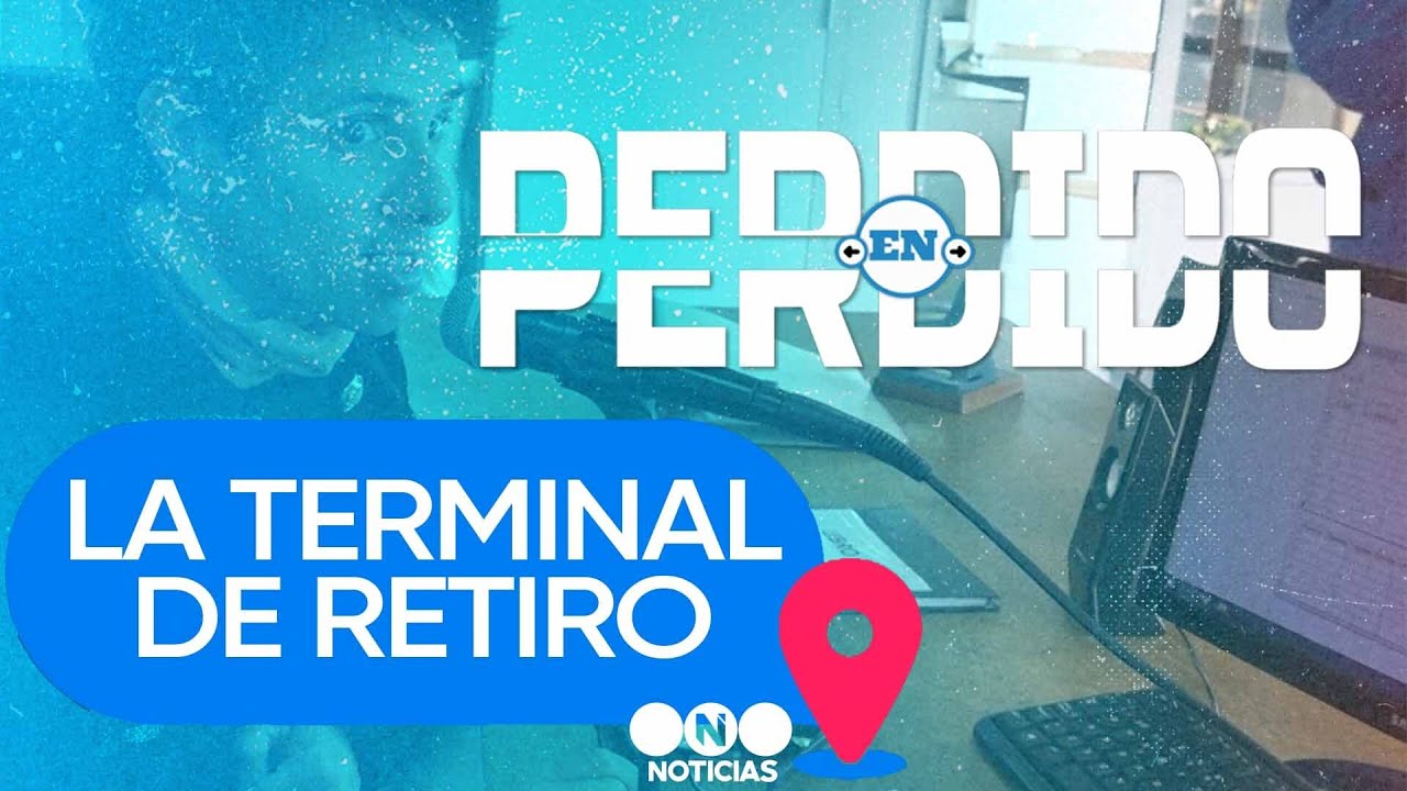 ROBERTITO PERDIDO en la TERMINAL de RETIRO