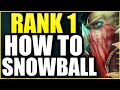 (ONE KILL = WON GAME) THE RANK 1 PYKE MID SHOWS YOU HOW TO SNOWBALL GAMES IN CHALLENGER!