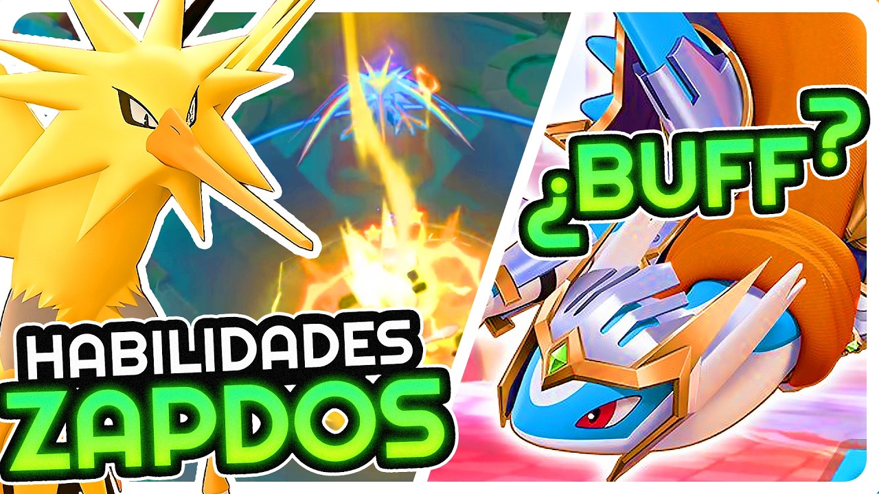 ¡PRIMER VISTAZO A ZAPDOS! ¿BUFF A LATIOS? | Pokemon Unite