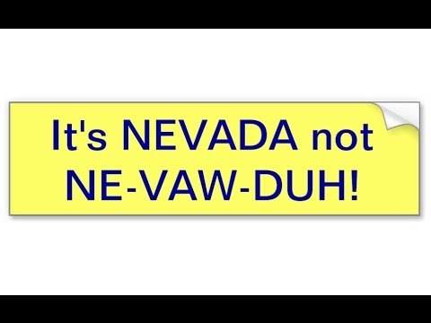 Pronounce Nevada - Politicians Pass and Fail - Funny - YouTube