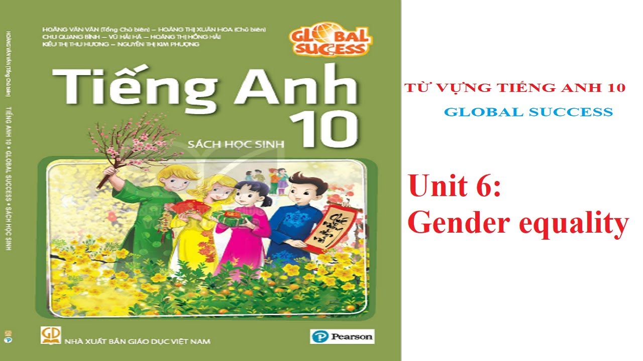 Từ vựng tiếng anh 10 Global Success : Unit 6 : Gender equality - YouTube