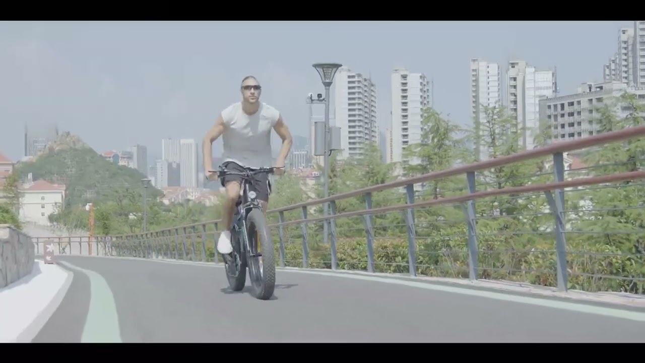 HITWAY BK9S Premium Commuter Electric Bike 26 x 4.0" Fat Tyre 250W Motor 2 YouTube player