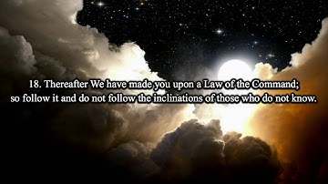 Surah Al Jathiyah (Upon Their Knees) | Mishari Rashid Al Afasy سورة الجاثية | مشاري العفاسي