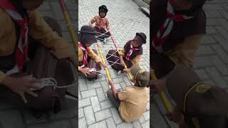 Kegiatan Pramuka "Tali Temali Simpul Jangkar" Jum'at, 22 Mei 2026| UPT SD NEGERI WANGLUKULON 2