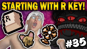 Starting With R Key And Monstrance Leads To OP Run! - The Binding of Isaac: Repentance #35
