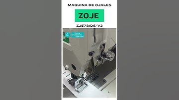 Ojaladora Zoje ZJ5781DS-V3, precisión y calidad
