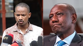 ''YOU ARE A CLUELESS PRESIDENT, STEALING MORE THAN YOU CAN POCKET,'' BABU OWINO EXPOSES RUTO!