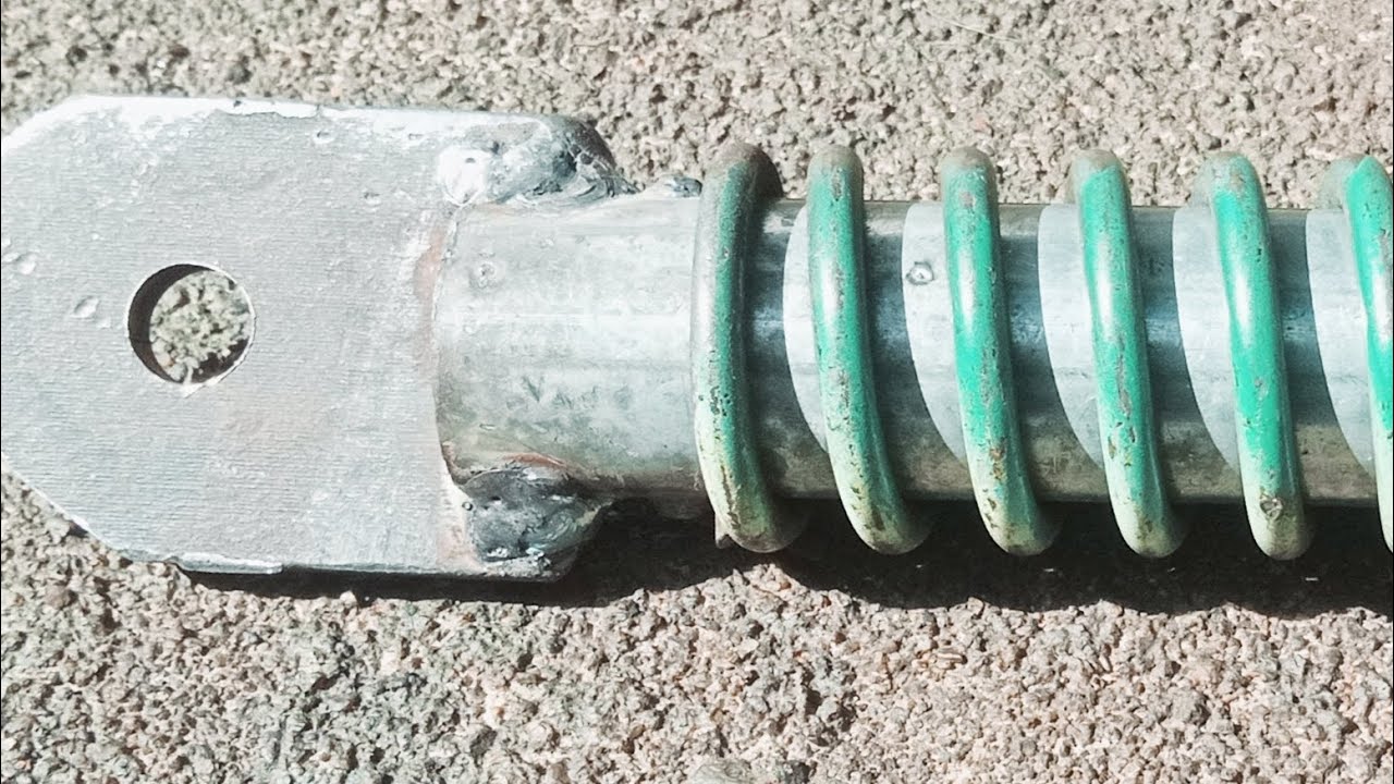 how to make * simple * shock absorber - YouTube
