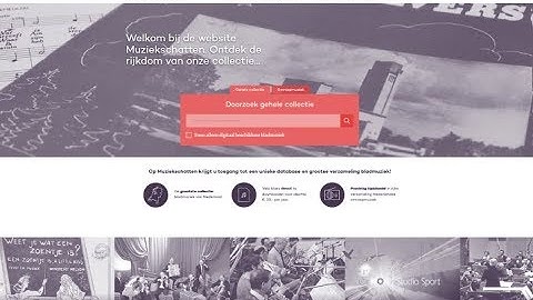 Muziekschattenpresentatie Digital Preservation Award 2018