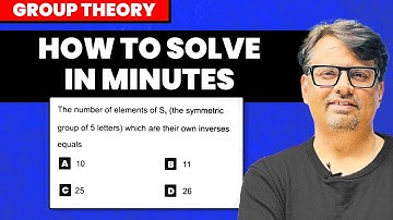 How to Find Self-Inverse Element in Symmetric Group? | Quick Solutions by GP Sir