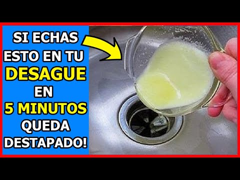 Con este Truco se Destapa las Cañerías de tu Hogar y Baños en menos de 5 Minutos