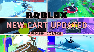Roblox | Create a Cart Ride | New Carts Updated 12/08/2023 | Don’t use unstuck me ❌ #17