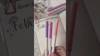 Cool Header Ideas For February Bullet Journal Headerscute And Easy Bojo Ideas